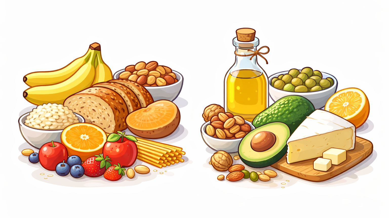 Ley de Pareto en la nutrición – 3. Hidratos y grasas